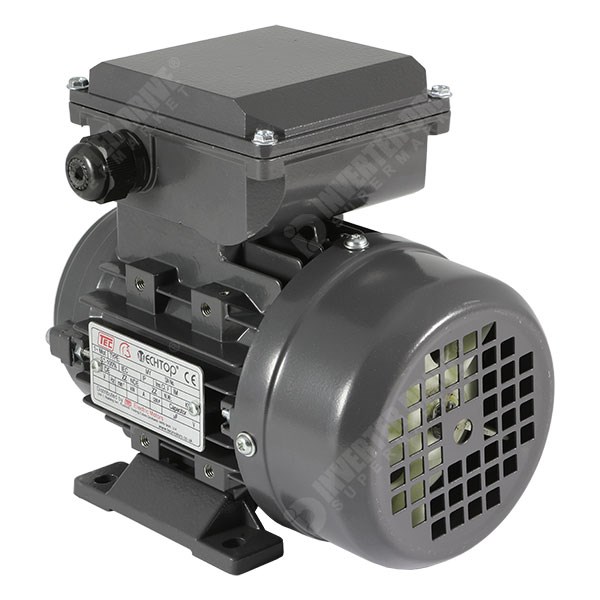 Photo of TEC - 230V Single Phase Motor 0.18kW (0.25HP) Cap Run 4P IE2 63F B34