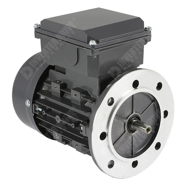 Photo of TEC - 230V Single Phase Motor 0.25kW (0.33HP) Cap Run 2P 63F Flange