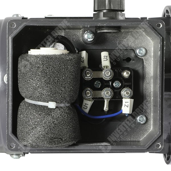 Photo of TEC - 230V Single Phase Motor 0.18kW (0.25HP) Cap Run 4P IE2 63F B14 