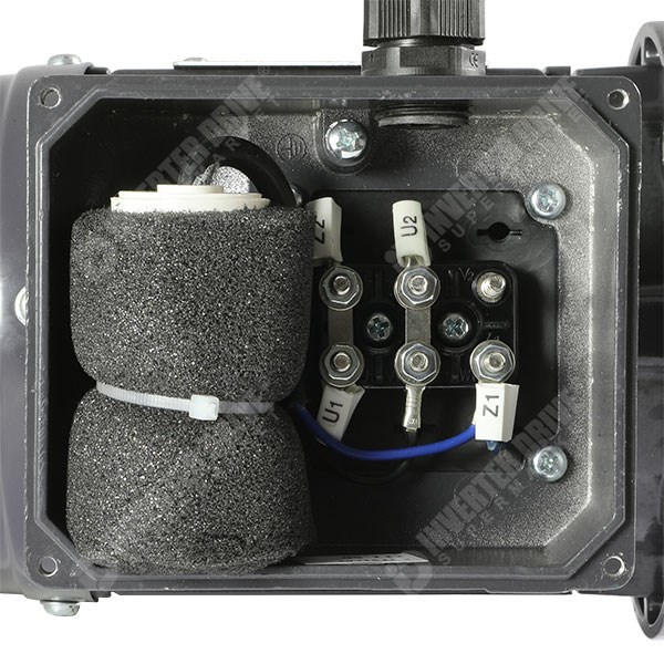 Photo of TEC - 230V Single Phase Motor 0.18kW (0.25HP) Cap Run 2P 63F Foot