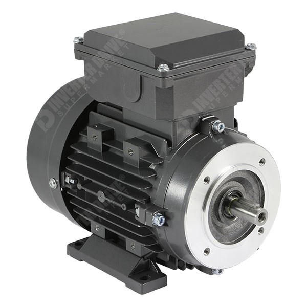Photo of TEC - 230V single Phase Motor 0.37kW (0.5HP) Cap Run 2P 71F Foot/Face
