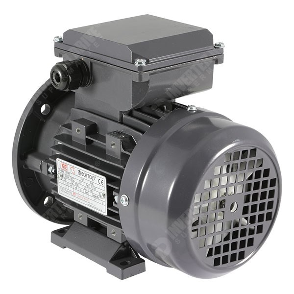 Photo of TEC - 230V Single Phase Motor 0.37kW (0.5HP) Cap Run 4P 71F Foot/Flange