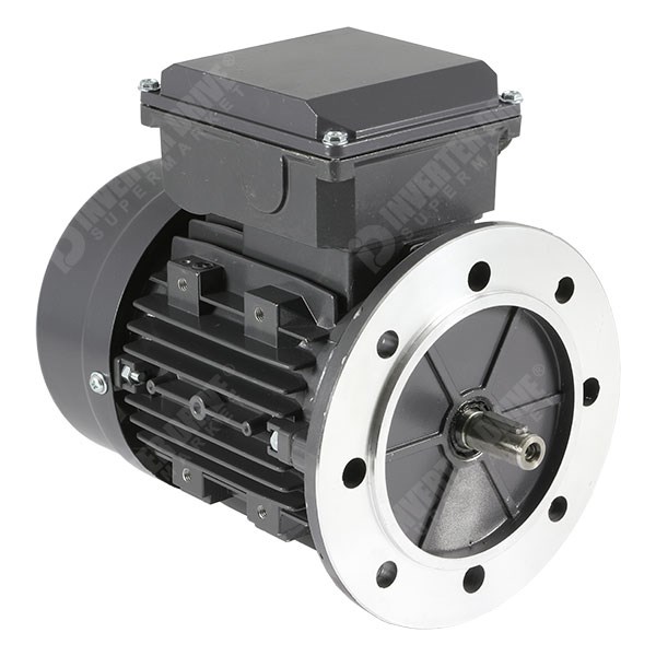 Photo of TEC - 230V single Phase Motor 0.37kW (0.5HP) Cap Run 2P 71F Flange