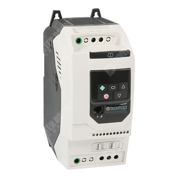 Photo of TEC TECDrive IP20 2.2kW 230V 1ph to 3ph AC Inverter Drive, DBr, C2 EMC