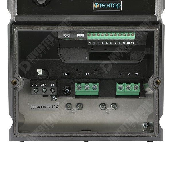 Photo of TEC TECDrive IP66 Indoor/Outdoor 11kW 400V 3ph AC Inverter, DBr, SW, C1 EMC