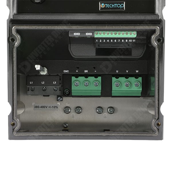 Photo of TEC TECDrive IP66 Indoor/Outdoor 22kW 400V 3ph AC Inverter, DBr, SW, C1 EMC
