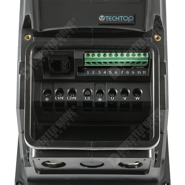 Photo of TEC TECDrive IP66 1.5kW 400V 3ph AC Inverter Drive, C2 EMC