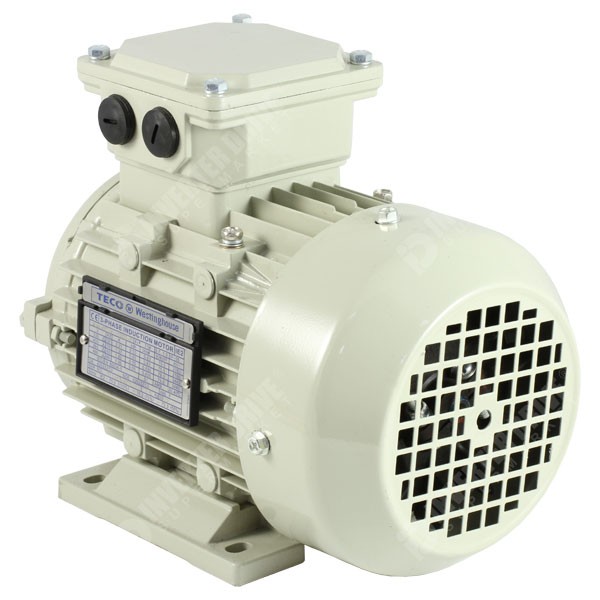 Photo of Teco IE2 0.55kW (0.75HP) 2 Pole 3 Phase AC Motor 230V/400V B3 71 Frame