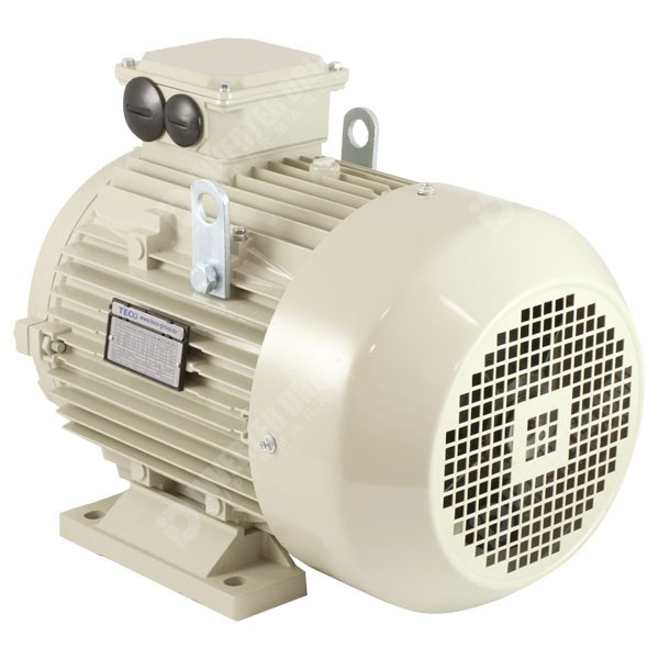 Photo of Teco Westinghouse IE2 5.5kW Three Phase Motor 400V 2P 132S B3