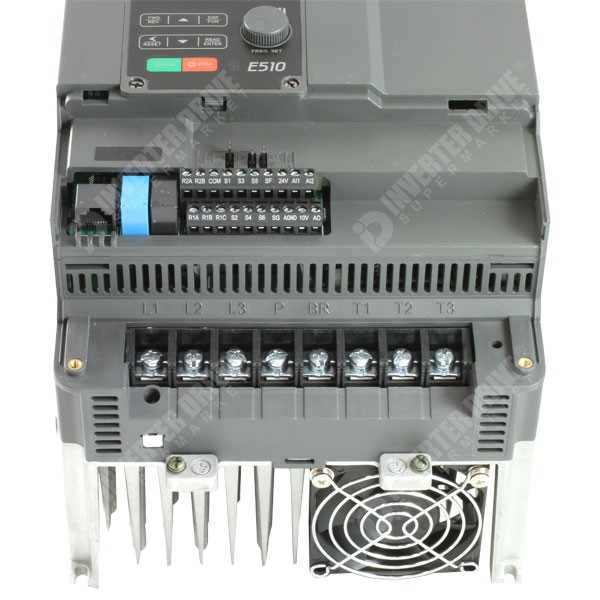Photo of Teco E510 IP20 7.5kW 400V 3ph AC Inverter Drive, DBr, C2 EMC