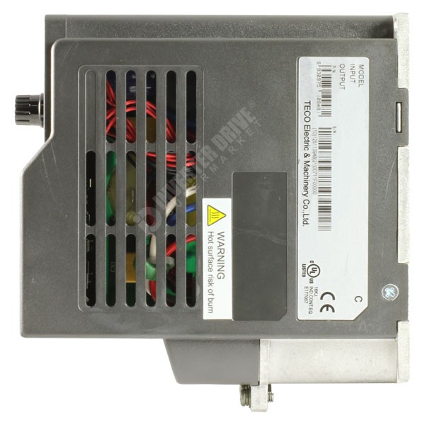 Photo of Teco L510 IP20 0.4kW 230V 1ph to 3ph AC Inverter Drive, C2 EMC