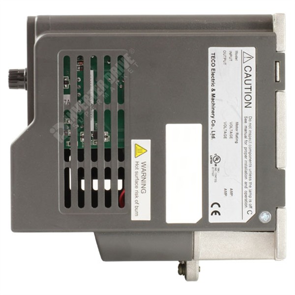 Photo of Teco L510 IP20 2.2kW 230V 1ph to 3ph AC Inverter Drive, C2 EMC