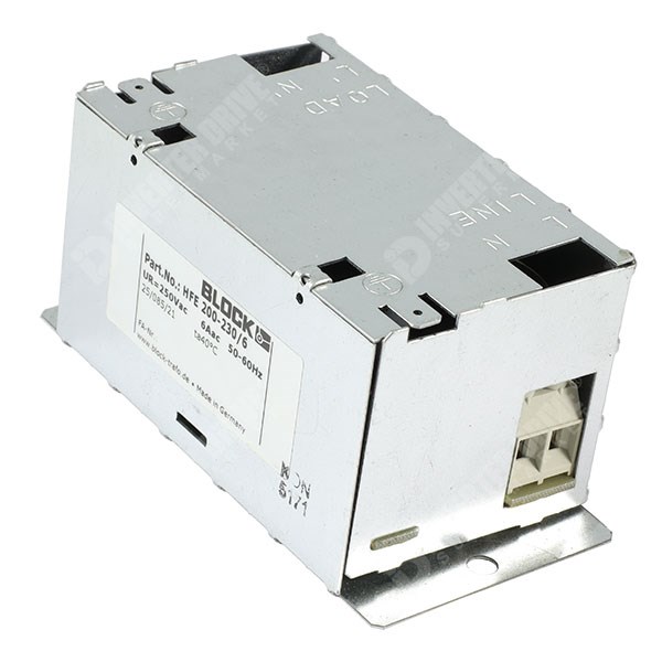Photo of Toshiba RFI/EMC Filter, 230V 1ph, to 6A suitable for VFS11S, HFE200-230/6