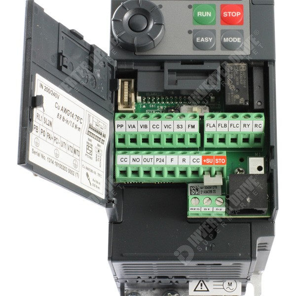 Photo of Toshiba VF-S15S 0.4kW 230V 1ph to 3ph AC Inverter Drive, DBr, C2 EMC
