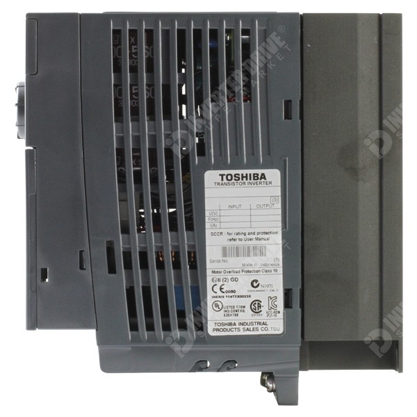 Photo of Toshiba VF-S15S 0.75kW 230V 1ph to 3ph AC Inverter Drive, DBr, C2 EMC