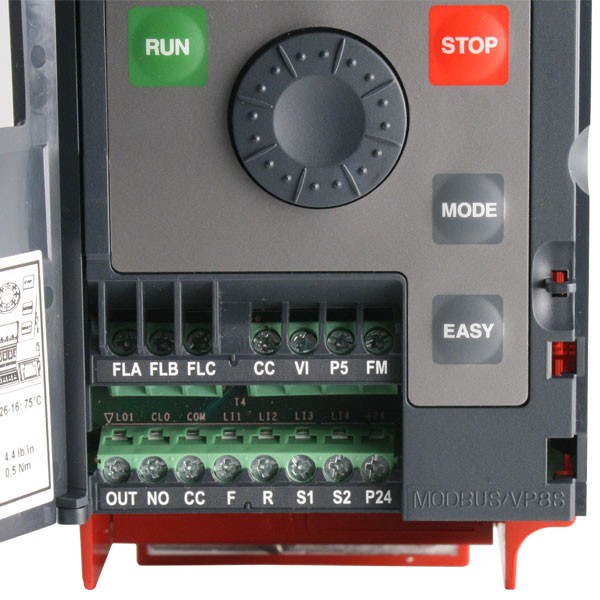 Photo of Toshiba VF-nC3 0.4kW 120V 1ph to 230V 3ph AC Inverter Drive, C1 EMC
