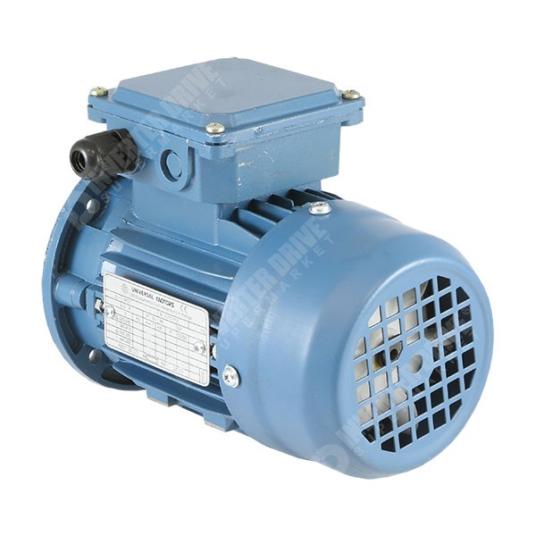 Photo of Universal IE2 0.12kW Aluminium Three Phase Motor 230V/400V 2 Pole 56 Frame B5