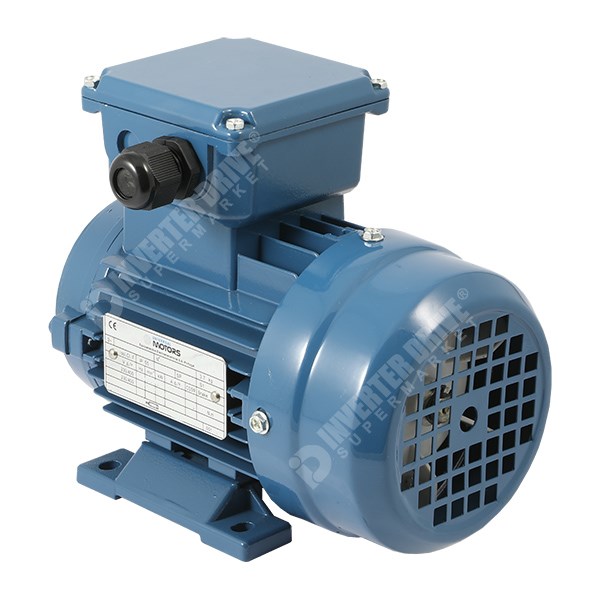 Photo of Universal IE2 0.18kW Aluminium Three Phase Motor 230V/400V 4 Pole 63 Frame B34