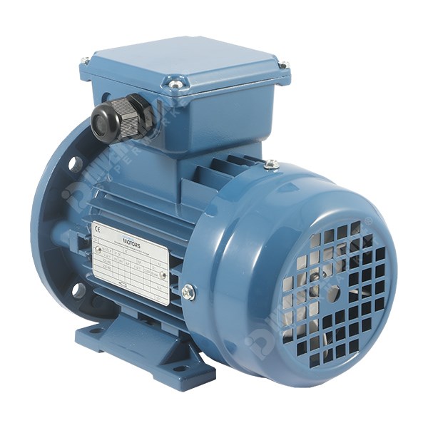 Photo of Universal IE2 0.12kW Aluminium Three Phase Motor 230V/400V 4 Pole 63 Frame B35