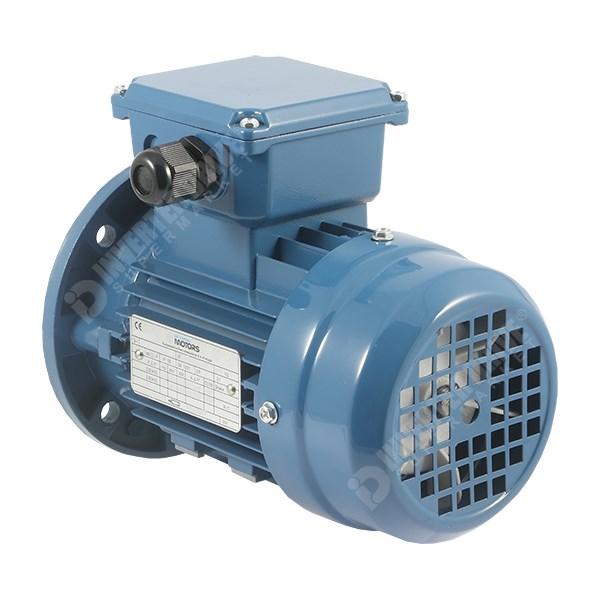 Photo of Universal IE2 0.12kW Aluminium Three Phase Motor 230V/400V 4 Pole 63 Frame B5
