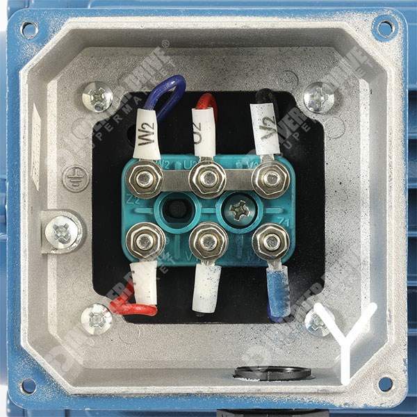 Photo of Universal IE2 0.18kW Aluminium Three Phase Motor 230V/400V 2 Pole 63 Frame B3