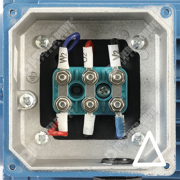Photo of Universal IE2 0.18kW Aluminium Three Phase Motor 230V/400V 2 Pole 63 Frame B3