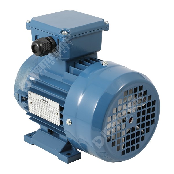 Photo of Universal IE2 0.25kW Aluminium Three Phase Motor 230V/400V 4 Pole 71 Frame B34