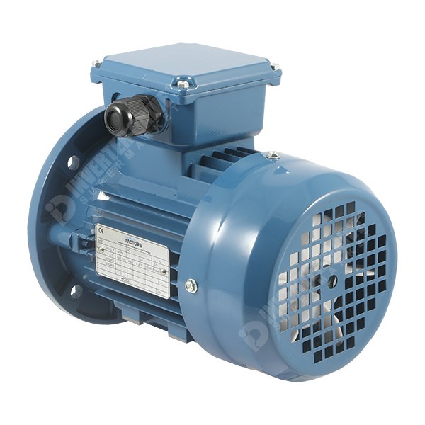 Photo of Universal IE2 0.25kW Aluminium Three Phase Motor 230V/400V 4 Pole 71 Frame B5