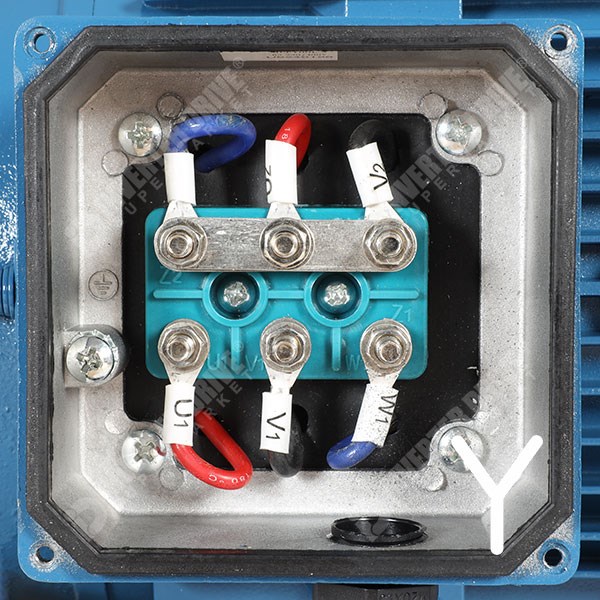 Photo of Universal IE3 2.2kW Aluminium Three Phase Motor 230V/400V 4 Pole 100L Frame B3