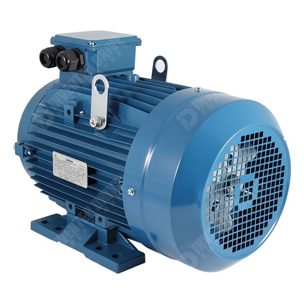 Photo of Universal IE3 3kW Aluminium Three Phase Motor 230V/400V 6 Pole 132S Frame B34