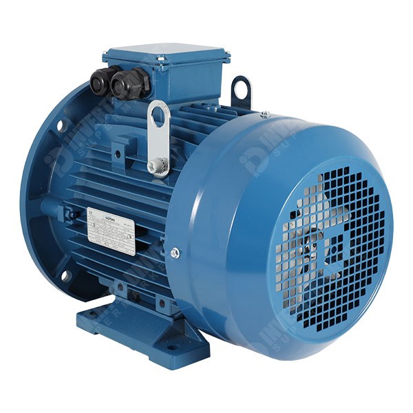 Photo of Universal IE3 5.5kW Aluminium Three Phase Motor 400V/690V 2 Pole 132S Frame B35