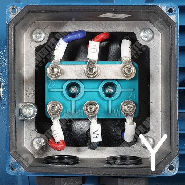 Photo of Universal IE3 7.5kW Aluminium Three Phase Motor 400V/690V 2 Pole 132SX Frame B5