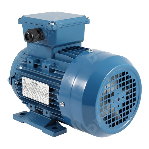 Photo of Universal IE3 0.75kW Aluminium Three Phase Motor 230V/400V 4 Pole 80 Frame B3