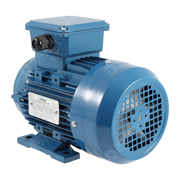 Photo of Universal IE3 0.75kW Aluminium Three Phase Motor 230V/400V 2 Pole 80 Frame B34