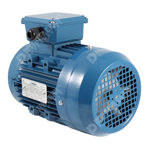 Photo of Universal IE3 1.5kW Aluminium Three Phase Motor 230V/400V 4 Pole 90L Frame B14