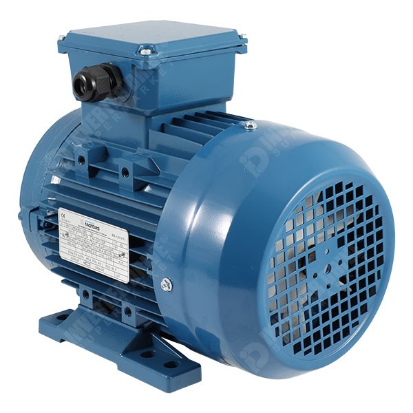 Photo of Universal IE3 1.5kW Aluminium Three Phase Motor 230V/400V 4 Pole 90L Frame B3