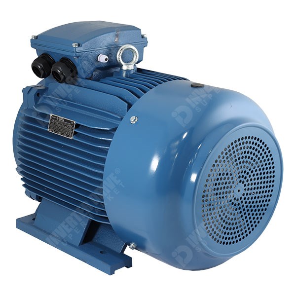 Photo of Universal IE3 37kW Cast Iron Three Phase Motor 400V/690V 4 Pole 225S Frame B3