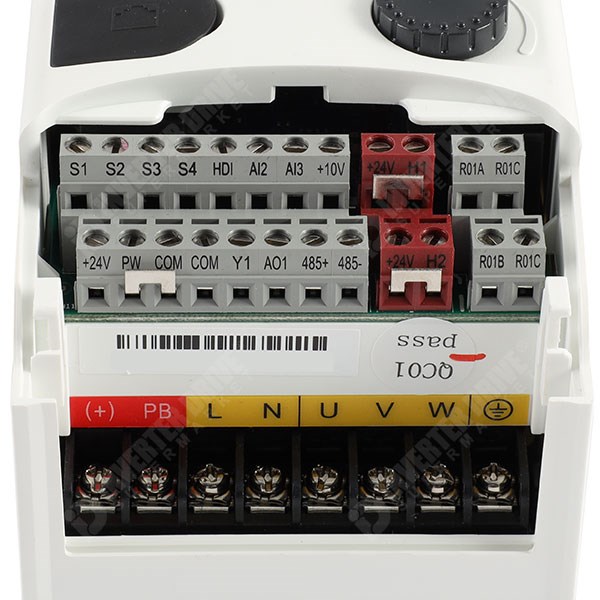 Photo of Universal UMB1 0.37kW 230V 1ph to 3ph AC Inverter Drive, DBr, STO, Unfiltered