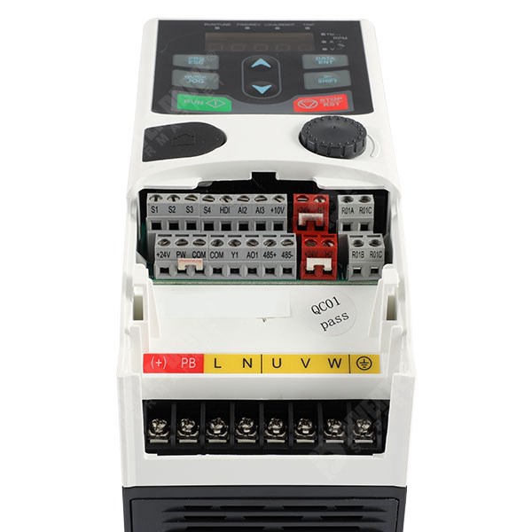 Photo of Universal UMB1 0.75kW 230V 1ph to 3ph AC Inverter Drive, DBr, STO, Unfiltered