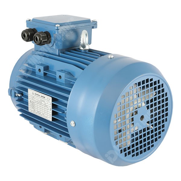 Photo of Universal IE2 3kW Three Phase Motor 230V/400V 2P 100L B14