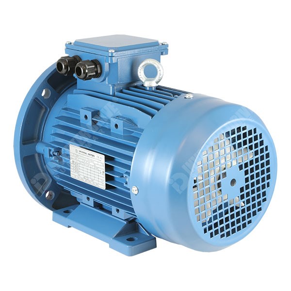 Photo of Universal IE2 3kW Three Phase Motor 230V/400V 2P 100L B35