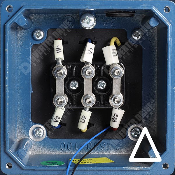 Photo of Universal IE2 0.37kW Aluminium Three Phase Motor 230V/400V 6 Pole 80 Frame B5