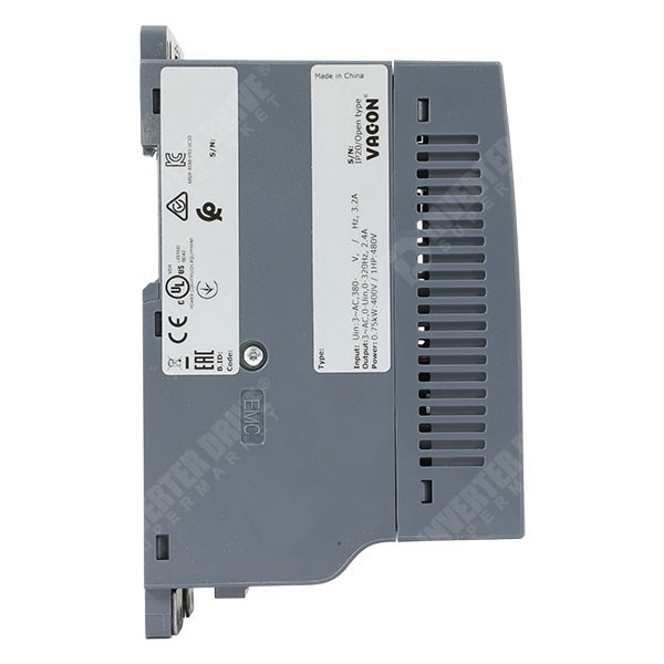 Photo of Vacon 20 0.55kW 3ph 400V AC Inverter Drive, C2 EMC
