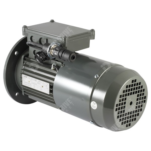 Photo of Vascat 0.75kW (1HP) x 1400RPM/2730RPM AC Vector Motor, IP54, B5, 80 Frame