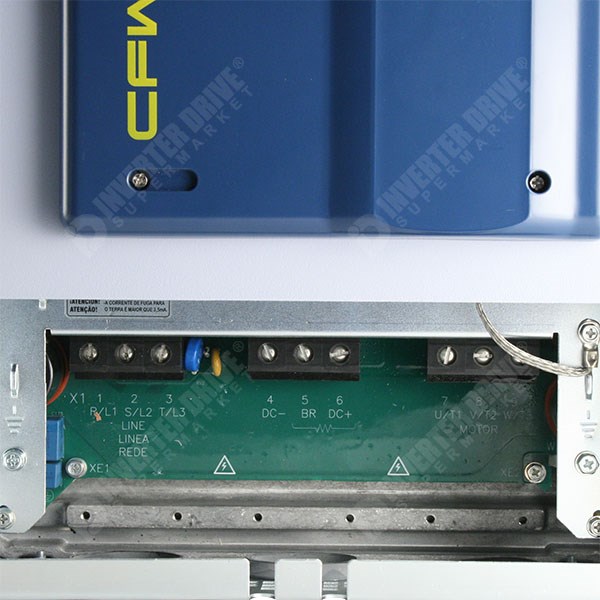 Photo of WEG CFW11 IP20 30kW/37kW 400V 3ph AC Inverter Drive, HMI, DBr, C3 EMC