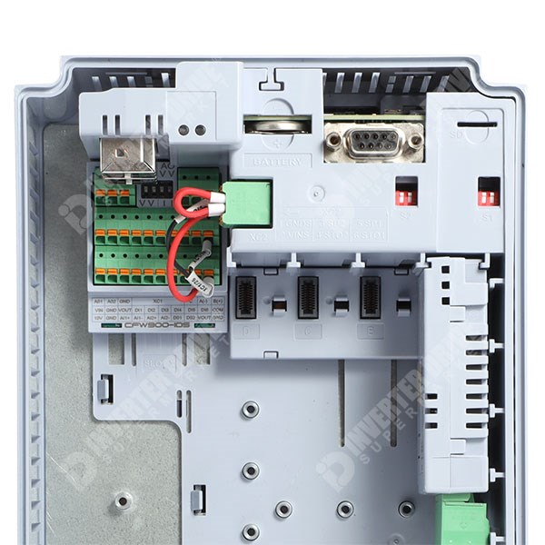 Photo of WEG CFW900 IP20 11kW/15kW 400V 3ph AC Inverter, DBr, STO, C3 EMC with Ethernet