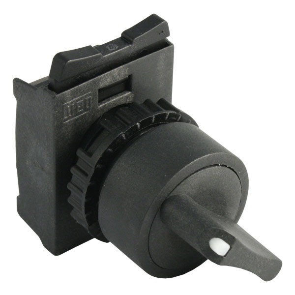 Photo of WEG CSW-CK2F90 - Selector Switch with Knob for 22mm hole, 2 Fixed Positions at 90&#176;