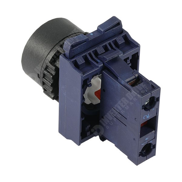 Photo of WEG CSW Momentary Pushbutton, Red, 22mm with Flange and Normally Closed Contact