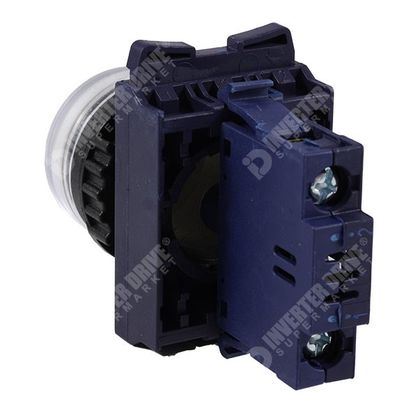 Photo of WEG &#39;Power On&#39; Lamp, Diffused White, 110V, 22mm with Flange and LED