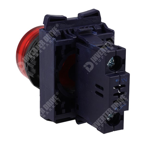 Photo of WEG &#39;Fault&#39; Lamp, Diffused Red, 230V, 22mm with Flange and LED